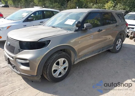 2021 Ford Police Interceptor из США, поврежденный, VIN 1FM5K8AB1MGA65043